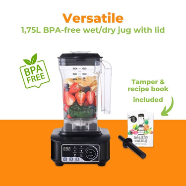 optimum g2.6 best blender for smoothies, smoothie maker - productreview award winner black
